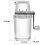 Ice Crusher Manual Machine1.25L Grinder Drinks Chopper,Household Necessities,Summer Need 4