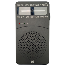 J-166 Pocket Portable Mini Radio FM/AM Digital Tuning Receiver FM87-108MHz MP3 Music Player Radios