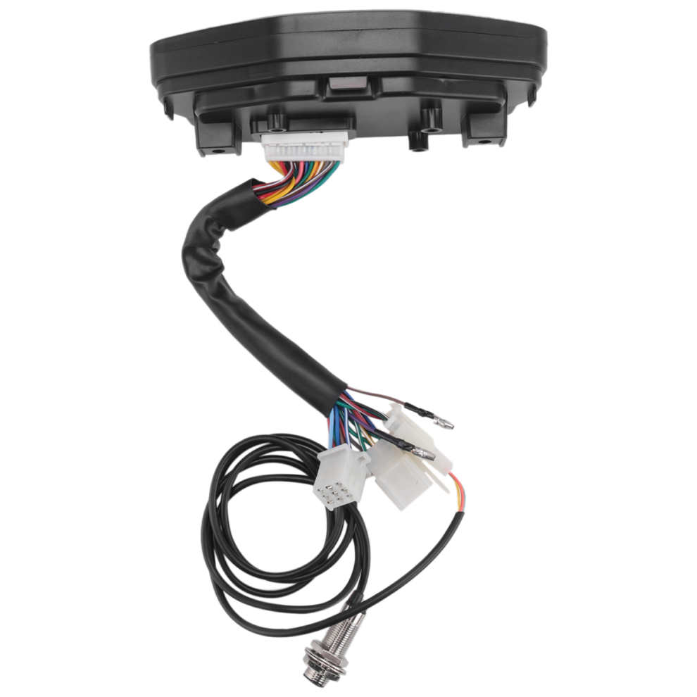 Motorcycle LED Speedometer LCD Digital Odometer Fuel Gauge for 1/2/4 Cylinder-image-OPC-PGWRJ2C-NEW