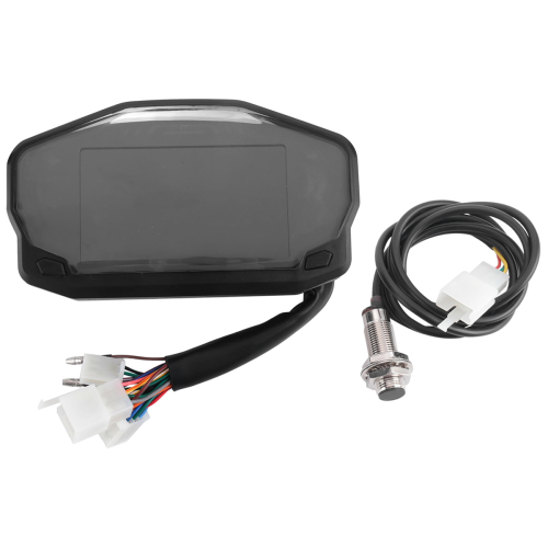 Μοτοσικλέτας LED Ταχύμετρο LCD Ψηφιακός Δείκτης Καυσίμου για 1/2/4 Κύλινδρο 2