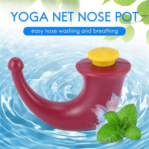 τεμάχια Yoga Nasal Neti Pot Σύστημα έκπλυσης μύτης, άρδευση κόλπων 200ml 2
