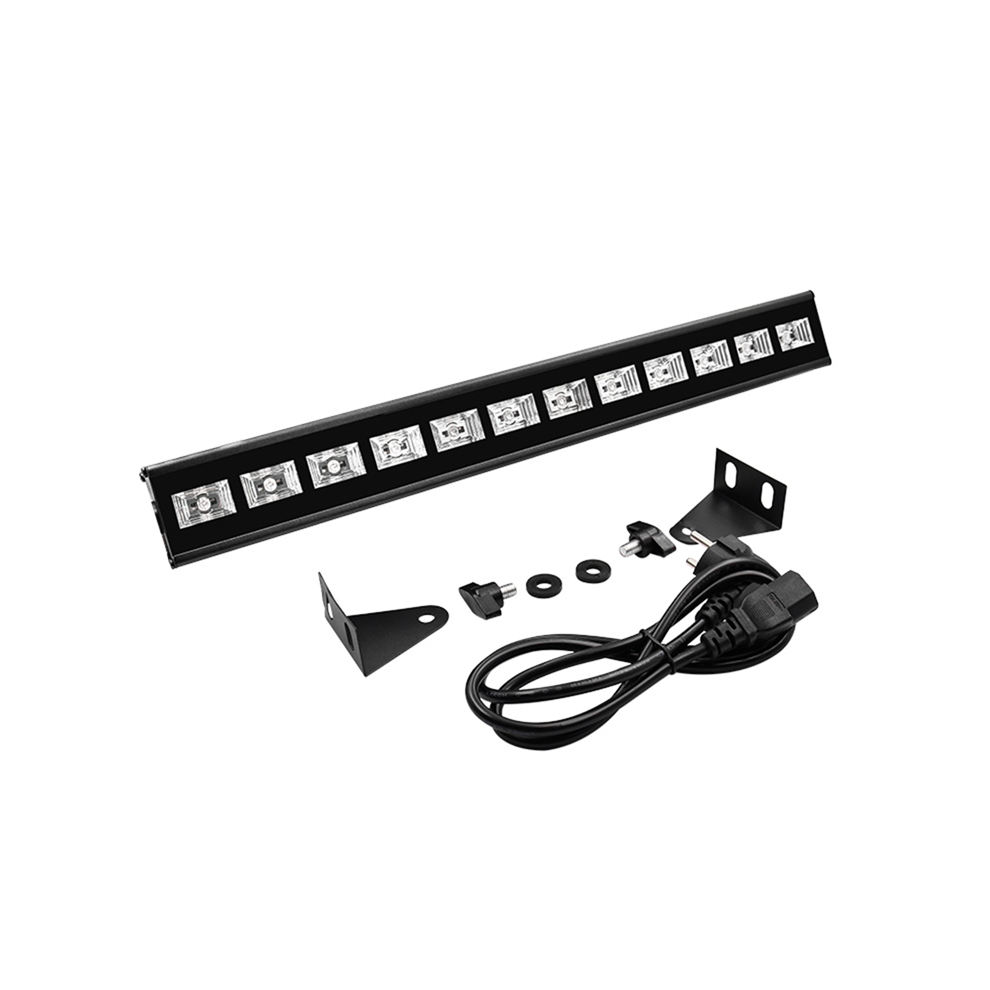 12 Pezzi Di Luce Uv Line Wall Washer, Luce Di Proiezione A Led Fluorescente Per Halloween, Spina Uk