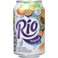 Rio Tropical (mixed fruits) Fruit Juice Drink 330ml (Pack of 24)