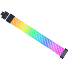 Cabo de extensão - Lian Li - Strimer Wireless - 12+4 Pin - Preto - Extensão de conector