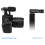 Video Microphone On-Camera Mini Condenser Record Interview Vlog Mic for Phone DSLR Camera 3.5mm 6