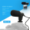 Video Microphone On-Camera Mini Condenser Record Interview Vlog Mic for Phone DSLR Camera 3.5mm 7