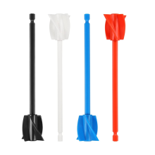 4-pack harsmengers, epoxy-opzetstuk voor boormachine, herbruikbare verfmenger, voor epoxyhars, keramisch glazuur, siliconen