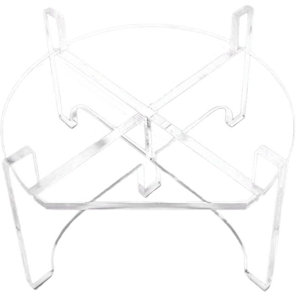 (Large) Drink Dispenser Stand, Juice Container Holder, Removable Beverage Dispenser Floor Bracket, Acrylic Sturdy Base Beverage Dispenser Stand, Stand