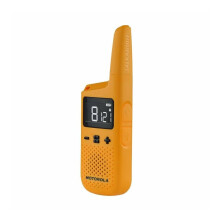 Walkie-talkies MOTOROLA TALKABOUT T72 - Amarelo - Alcance 8 km - PMR446 - 16 canais - 121 códigos
