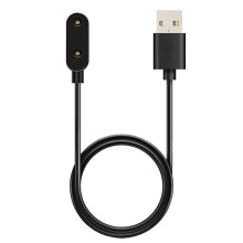 (Black)1m Charger For Huawei Band 7/for Honor Band 6/6 Pro/for Huawei Watch Fit/ Mini For Smart Watch Portable 2pin Usb Charging Cable Power Adater