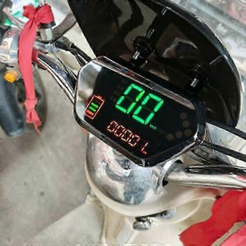 Electric Motorcycle Lcd Display Speedometer 48v/60v Compatible 2