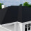 EPDM Roofing Membrane Roll Waterproof Underlayment for Flat Roofs, 1 x 4m 2