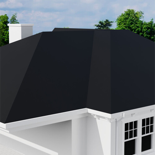 EPDM Roofing Membrane Roll Waterproof Underlayment for Flat Roofs, 1 x 4m 1