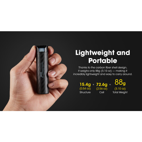 Nitecore Carbon Battery 6K 6000mAh Power Bank 2