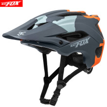 (L 56-62 CM-F661 Gris Orange)Casque de vélo de route VTT ultraléger avec support de caméra pour GoPro