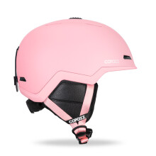 (L-Sakura rosa))COPOZZ Casco invernale da sci e snowboard Casco di sicurezza antiurto semi-coperto per
