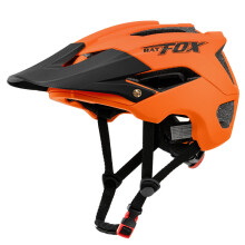 (J-5002-orange Noir)casque vélos homme intégral fox vtt enduro casque femme VTT visière course