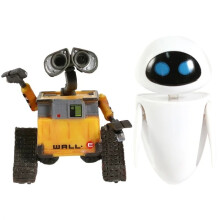 (Old Wall E und EVE) Wall-E Roboter Wall E & EVE PVC Action Figure Sammlung Modell Spielzeug Puppen