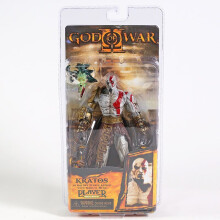 (E mit Box)NECA Figur God of War Ghost of Sparta Kratos In Ares Armor W Blades Action Figure Model
