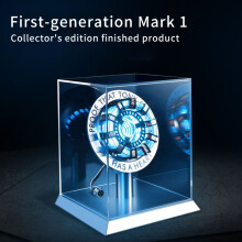 (Mark1)Neuer Verkauf: Iron Man Arc Reactors Tony Starks Heart of Mark Armor Avengers-Figuren mit LED-Lichtern