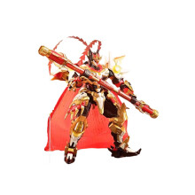 (Rood) Wukong Mythe Zwarte Giantopithecus Mecha Assembleren Speelgoedmodel Beweegbaar Gezamenlijk Geschenk