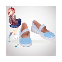 (EU37 = Voetlengte 23,5 cm) Club Doki Literatuur Doki Monika Cosplay Schoenen Sayori Yuri Natsuki Vrouwen