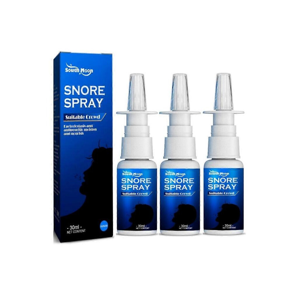 3pcs Nose Spray Anti Snoring Make The Nasal Cavity More Unobstructed Improve Sleeping Quality Nasal Congestion Easier Better Breath