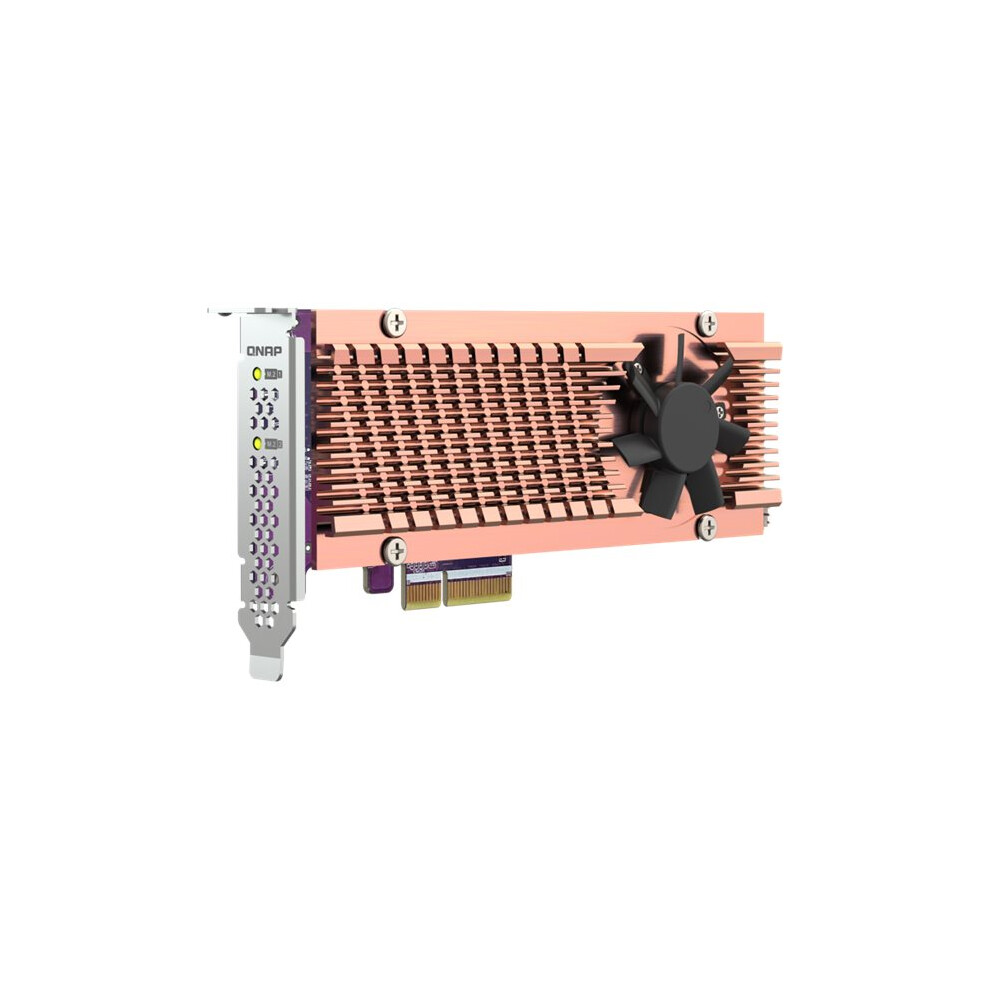 QNAP QM2-2P-344A Erweiterungskarte, dual M.2 NVMe PCIe 3.0 x4 - Bild 5