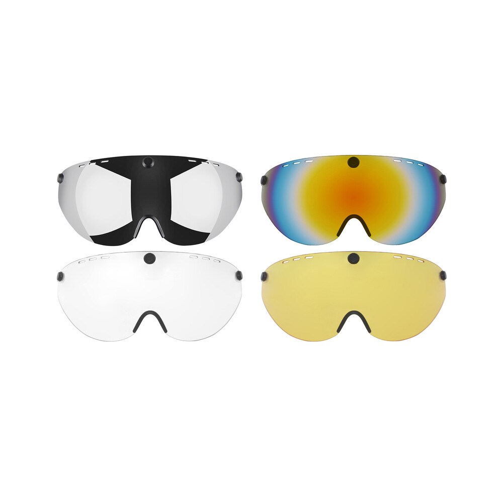 (L 57-61cm-lentille-4)Casque Aero tt contre la montre casque de cyclisme pour hommes femmes lunettes
