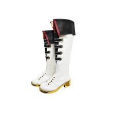 (40 = Voetlengte 25 cm/9,8 in) Genshin Tartaglia Impact Cosplay Schoenen Halloween Spel Fan Laarzen