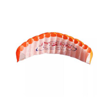 (Oranje) Dual Line Parafoil Kite Grote 14m Vliegers Outdoor Speelgoed Amusement Gereedschap