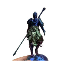 (Blauwgroen) Zwart Mythe Wukong Actiefiguur Model Speelgoed Tafeldecoratie Spel Randapparatuur