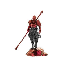 (Rood Zwart) Zwart Mythe Wukong Actiefiguur Model Speelgoed Tafeldecoratie Spel Randapparatuur