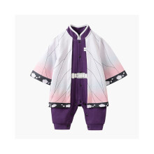 (Shinobu, 80 cm) Demon Slayer Baby Jumpsuit Pasgeboren Cosplay Romper Jongens Meisje Anime Kleding Kinderen