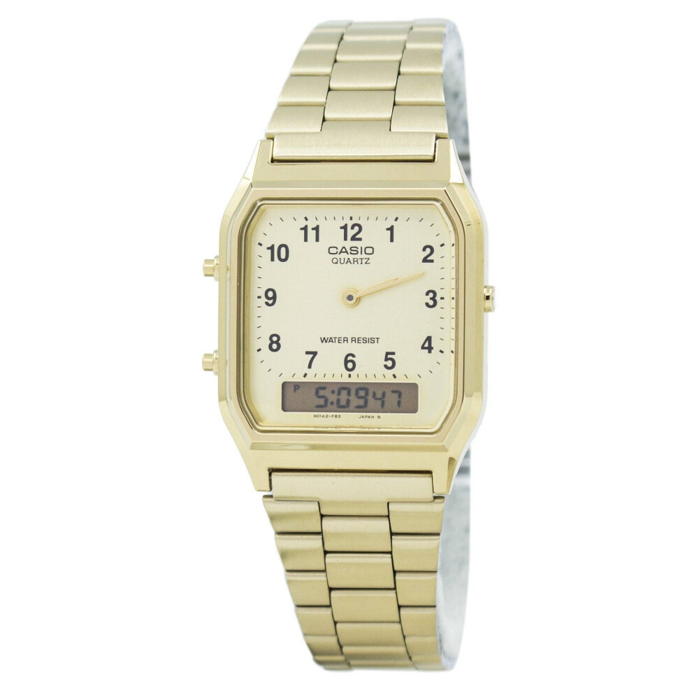 Casio Quartz Analog-Digital AQ-230GA-9B AQ230GA-9B Men's Watch
