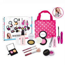 (Polka Dots) Kindermake-up Verzorgingsspeelgoedsets simuleren verschillende stijlen, leuk en mooi