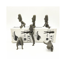 Pasen Moai mysterieuze stenen standbeeld model actiefiguren blinde doos speelgoedset