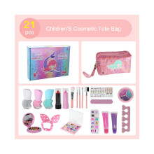 (Clutch Bag Set) Make-upsets voor kinderen voor meisjes Verjaardagscadeaus Speelgoed Make-up Speelgoed