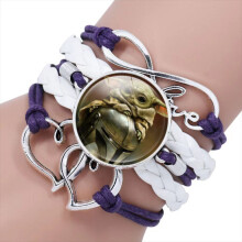 (11) Baby unieke Yoda veelkleurige meerlaagse armband, ideaal voor kindercadeaus