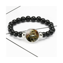 (3811) Yoda rekbare babykoord kralenarmband trendy edelsteen sieraden