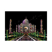 (Taj Mahal) Magic Scratch Nightscape Schilderen Educatief speelgoed