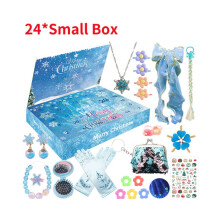 (Stijl L) Kuromi Kerst Eenhoorn Kasteel Adventskalender 24 Dagen Countdown Sieraden Speelgoed