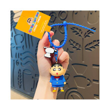 (ShinSuit) Crayon Fun Shinchan sleutelhanger siliconen cartoon accessoire voor tassen en sleutels