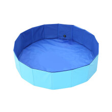 (Blauw, 80*20cm/31.49*7.87in) Bad Huisdier Draagbare Hond Zwembad Opvouwbare Bad Peddelen Bad Puppy