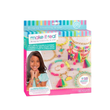 Maak het echte armbanden meisjes 180-delige diy kralenarmbandkit kralensieraden