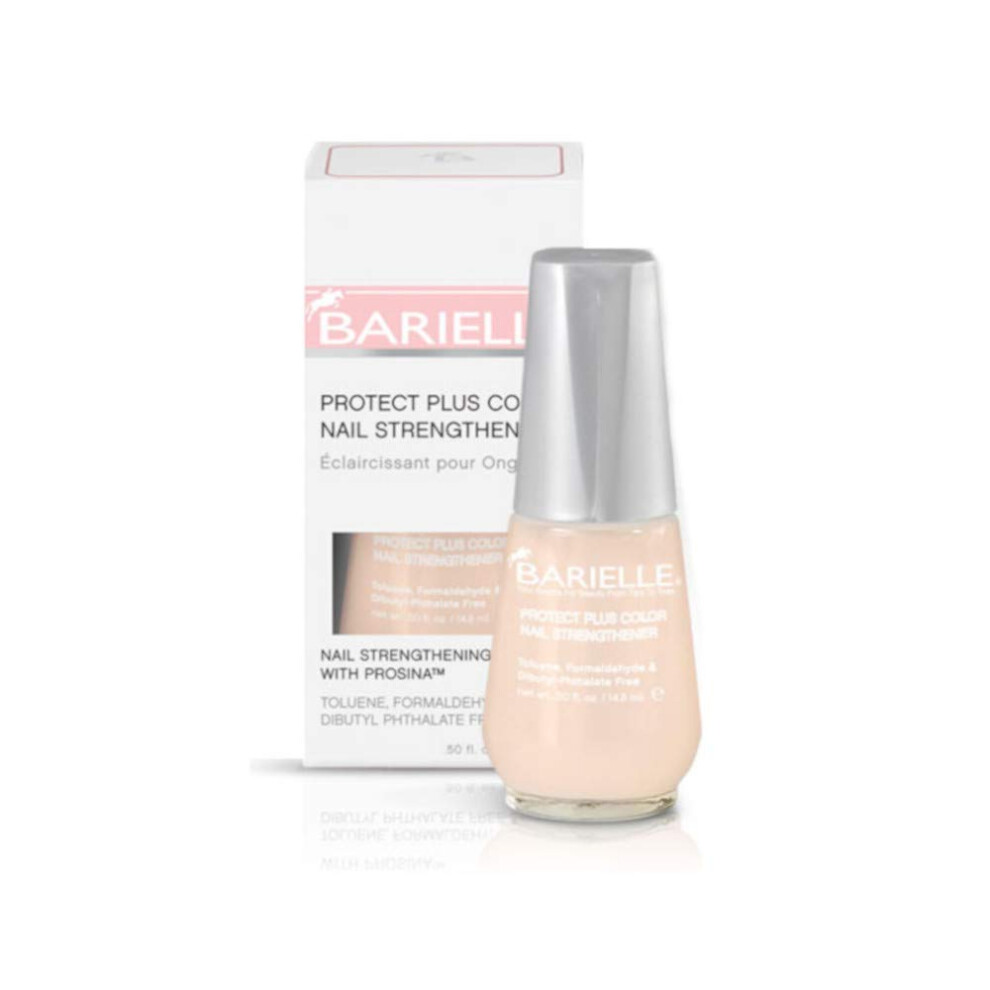 Barielle Protect Plus color Nail Strengthener  Beige  05 Ounce