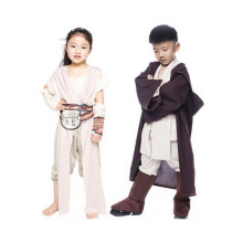 (Jongensgewaad, M) Kinder Star Wars Jedi Rey Outfit Elegant ontwerp voor meisjes Zachte polyester stof