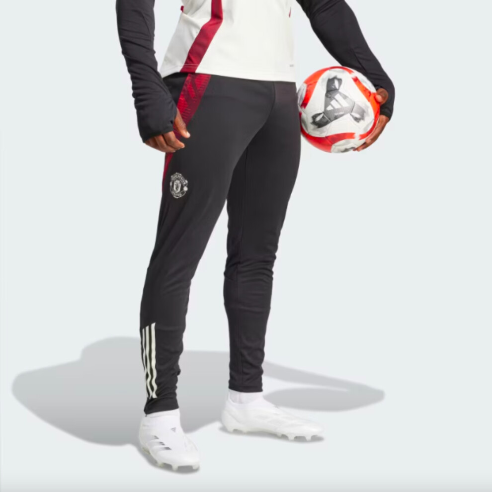 Adidas (Xxl) 2025 Man Utd Training Pants (Black) Black