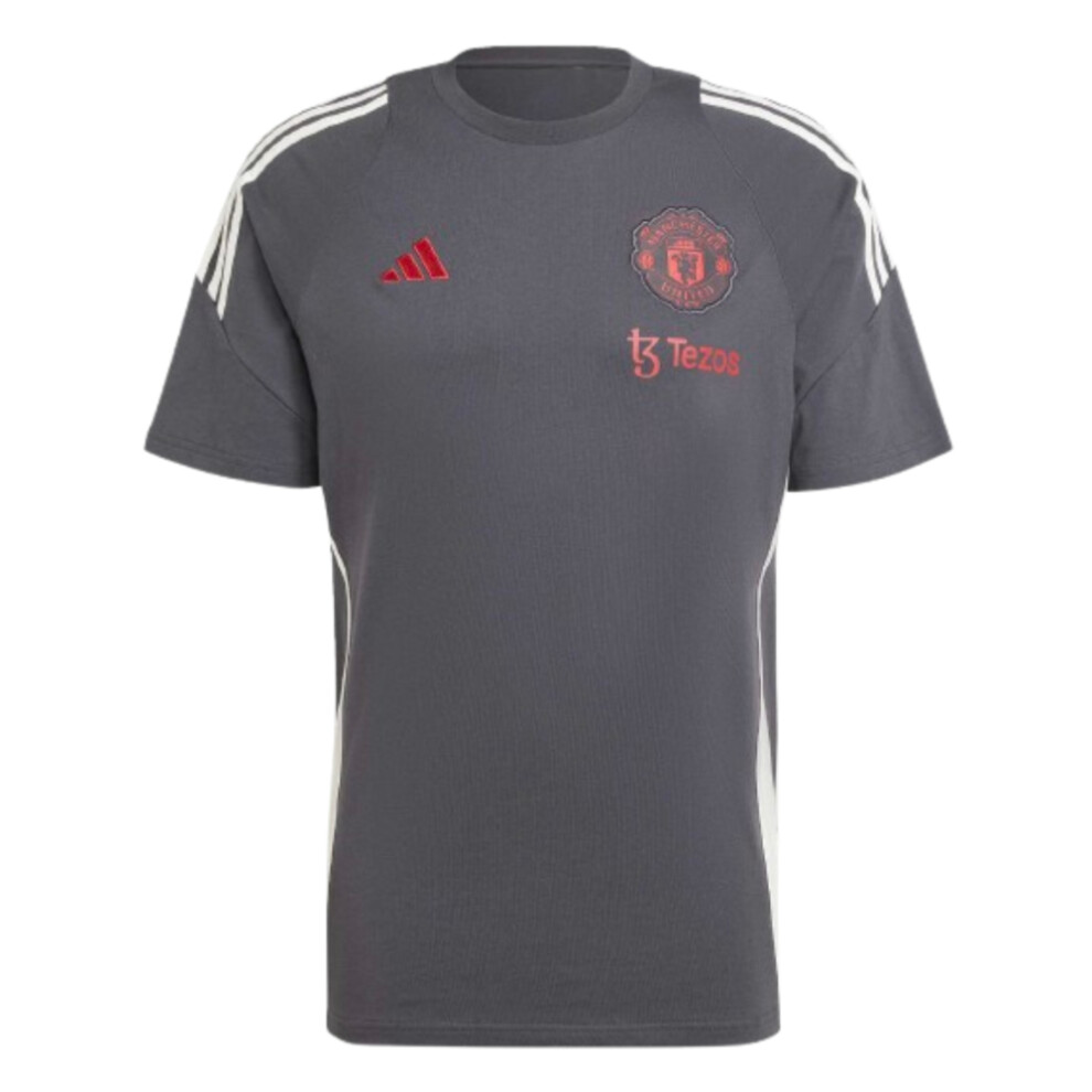 Adidas (S) 2024-2025 Man Utd Eu Training Tee (Carbon)