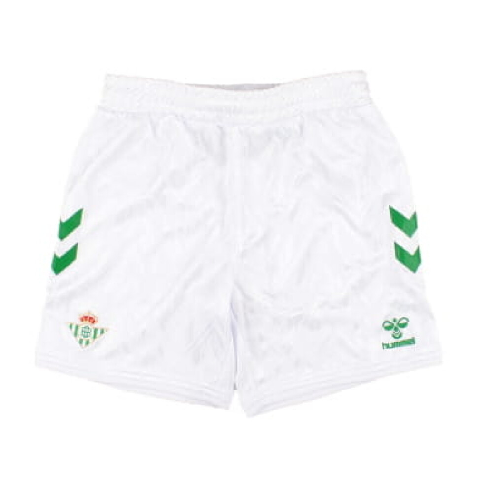 Hummel (Xxl) 2024-2025 Real Betis Home Shorts (White)